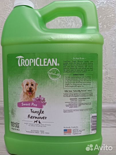 Tropiclean Tangle Remover средство от колтунов