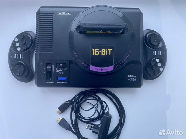 Игровая приставка полный комплект Sega ретро