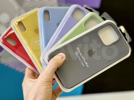 Защитный чехол Silicone Case на iPhone