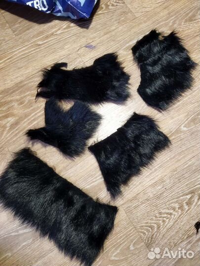 Куски меха для фурсьюта/мех для фурсьюта