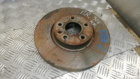 Диск тормозной передний ford mondeo 4 (YEA02N601)