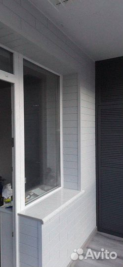 Балкон с установкой