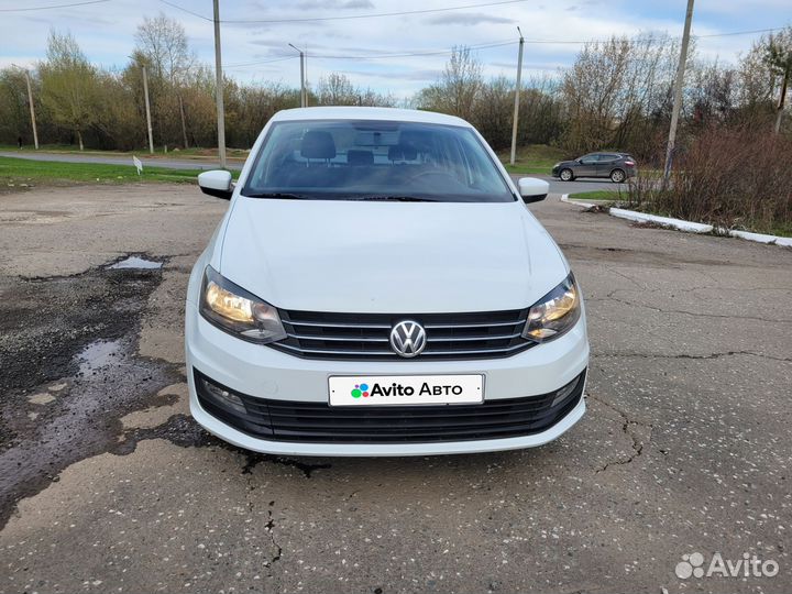 Volkswagen Polo 1.6 AT, 2019, 108 000 км