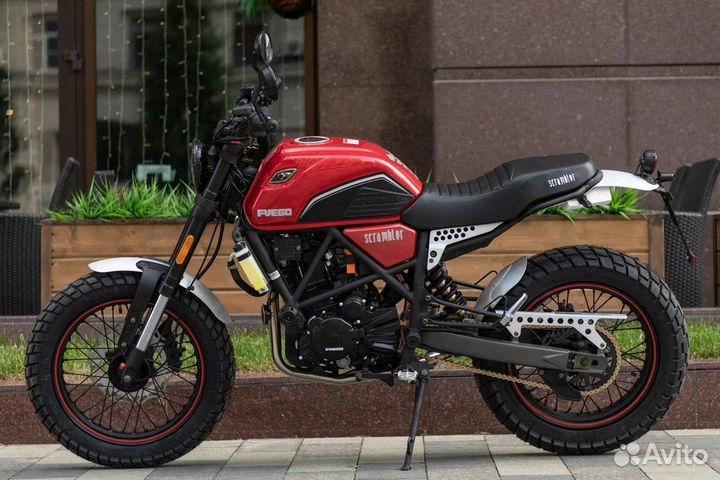 Мотоцикл fuego Scrambler 250