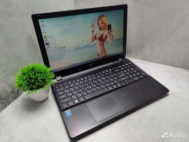 Игровой ноутбук Acer i3/GF820m/SSD/HDD