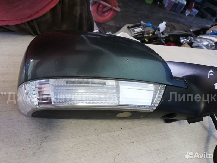 Зеркало правое 14 контактов Touareg дорестайл