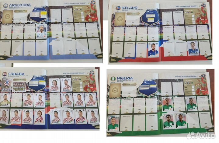 Альбом чм 2018 Panini