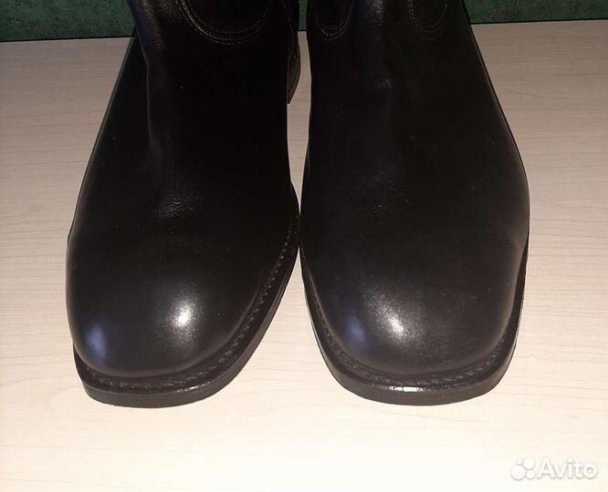 Сапоги хромовые генеральские зимние СССР новые 44