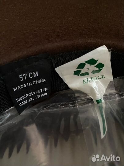 Шляпа женская дамская шоколадная фетровая