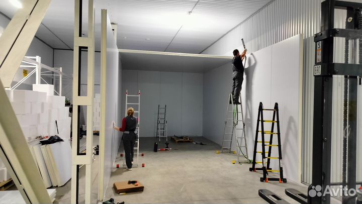 Монтаж холодильных камер и оборудования