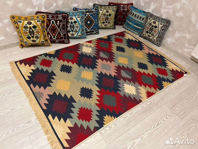 Оптом-фабрика/турция/хлопок/двусторонние ковры эко