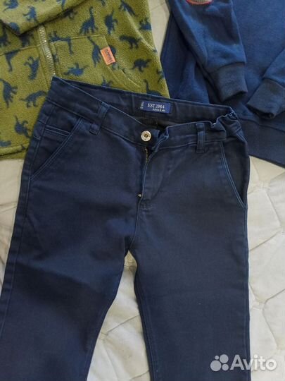 2кофты+штаны для мальчика122-128