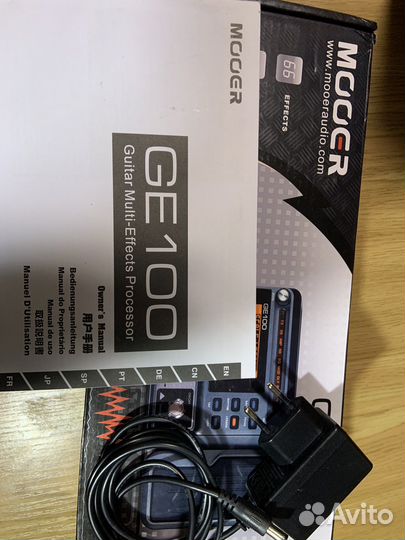 Mooer ge100 гитарный процессор