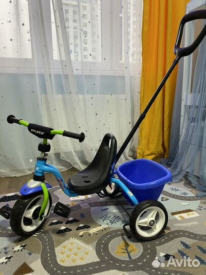 Трехколесный велосипед Puky Ceety blue