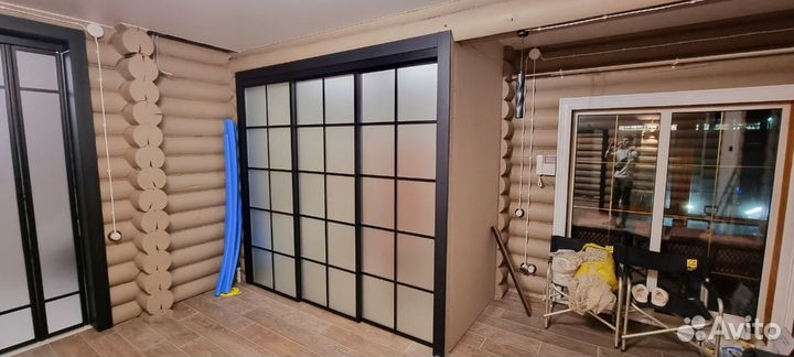 Межкомнатные стеклянные перегородки