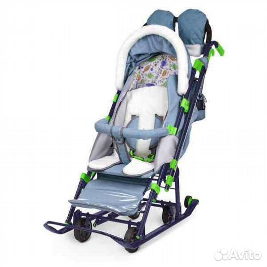 Санки коляска Nika kids