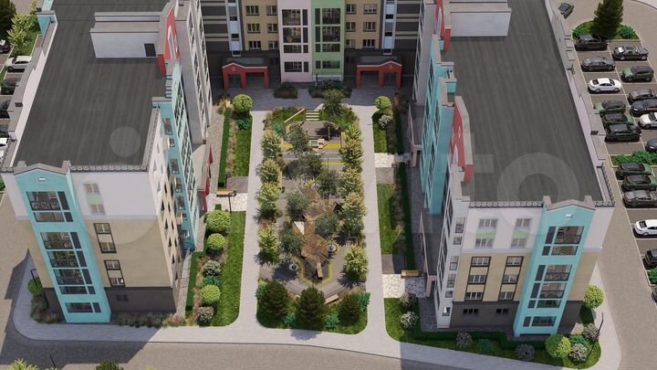 2-к. квартира, 65 м², 3/7 эт.