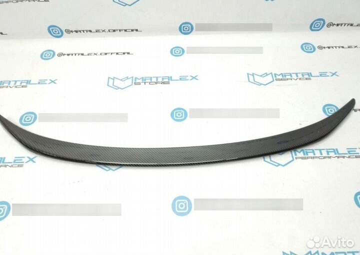 Спойлер BMW G20 G80 M Performance сухой карбон