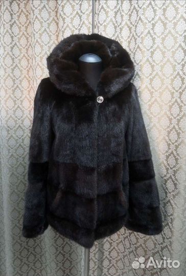 Шуба норковая авто-леди 42-44-46