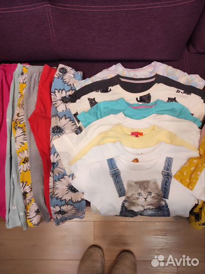 Детские вещи пакетом на девочку 116