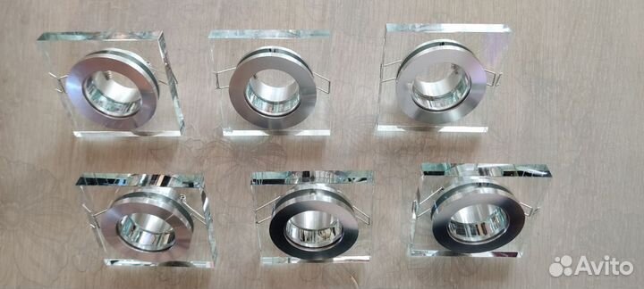 Точечные встраиваемые светильники