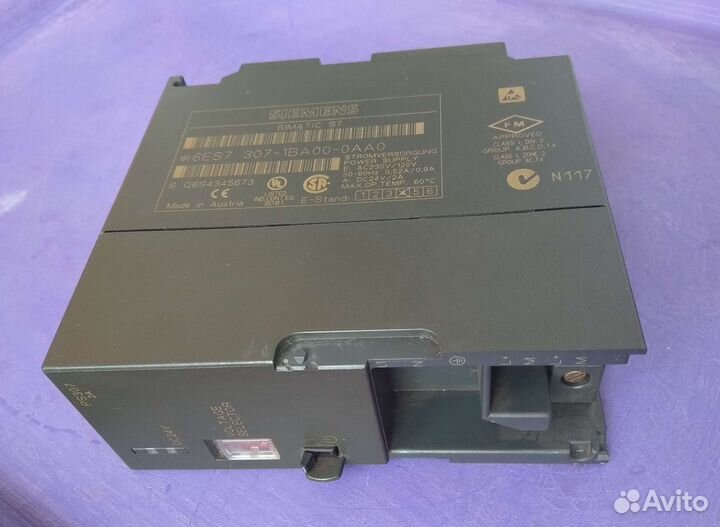 Блок питания Siemens simatic 6ES7307-1BA01-0AA0