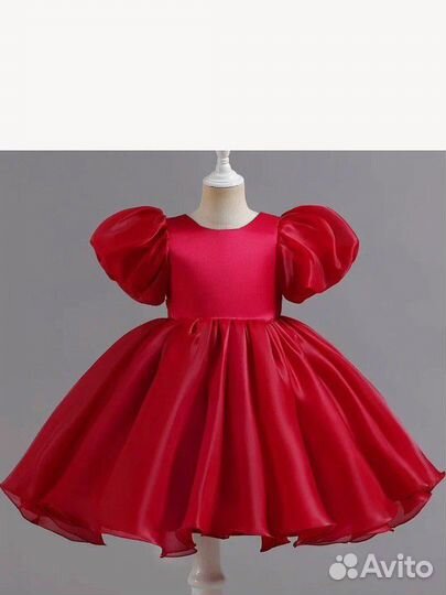 Пышное нарядное платье для девочки