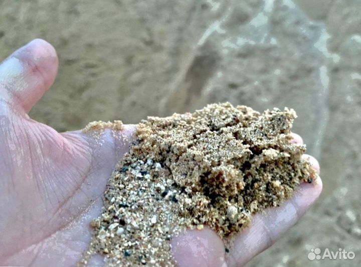 Песок, щебень