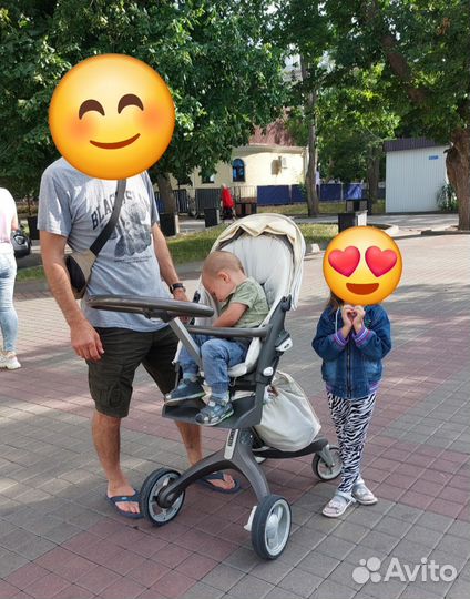 Прогулочная коляска stokke