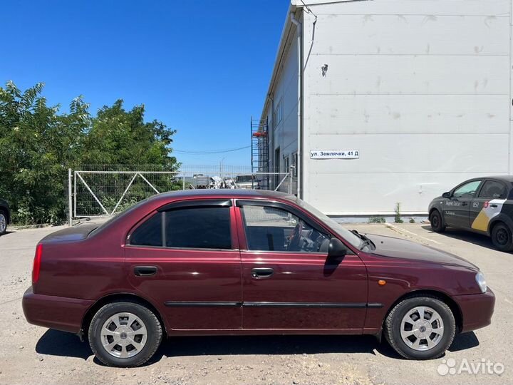 Hyundai Accent 1.5 МТ, 2007, 165 621 км