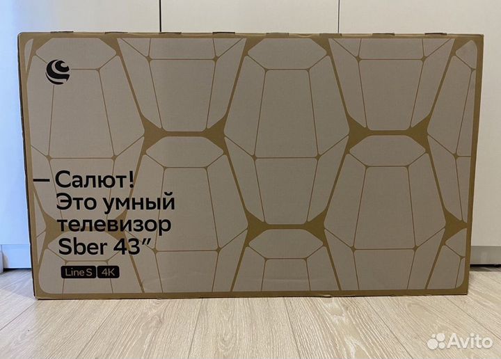 Телевизор Sber SDX-43U4124, 43
