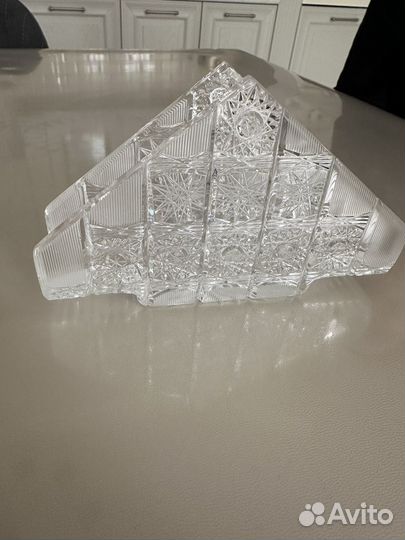 Салфетница снежинка