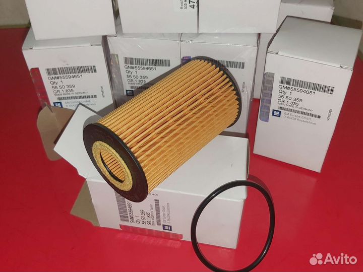 Фильтр масляный GM Opel Astra Corsa Zafira