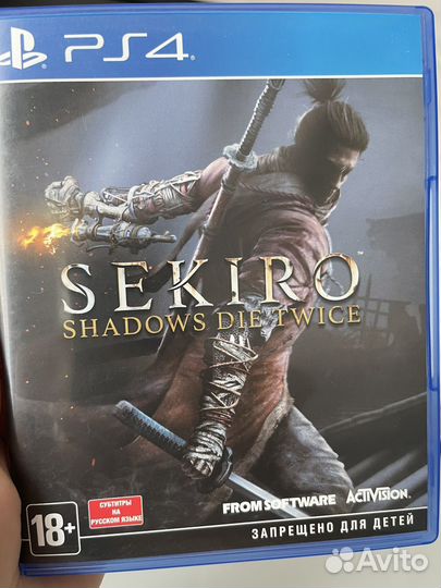 Sekiro shadows die twice ps4