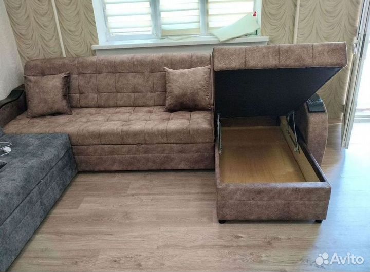 Угловой диван раскладной в наличии не б/у