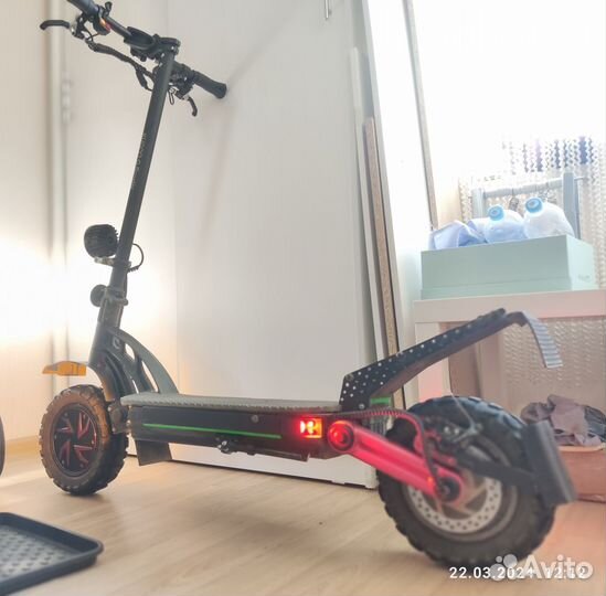 Самокат Kugoo G-booster с увеличенной батареей