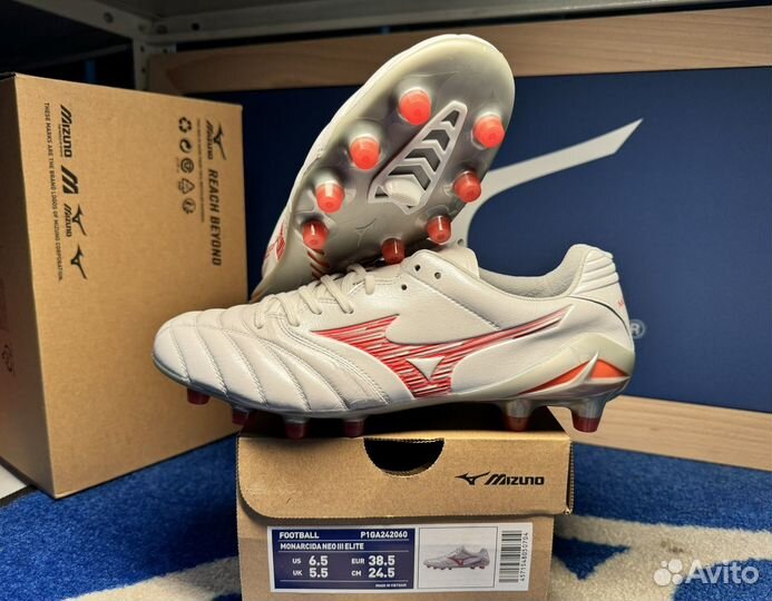 Бутсы Mizuno Monarcida Neo 3 Elite