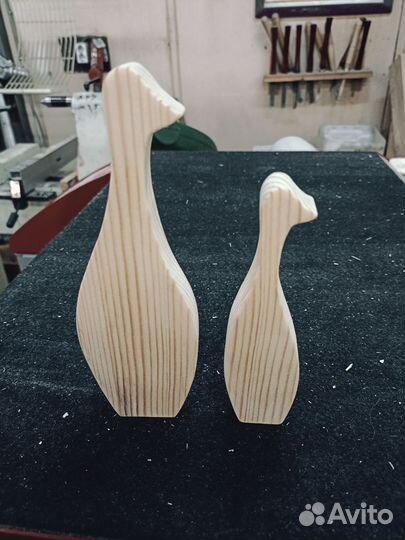 Набор заготовок из дерева для творчества