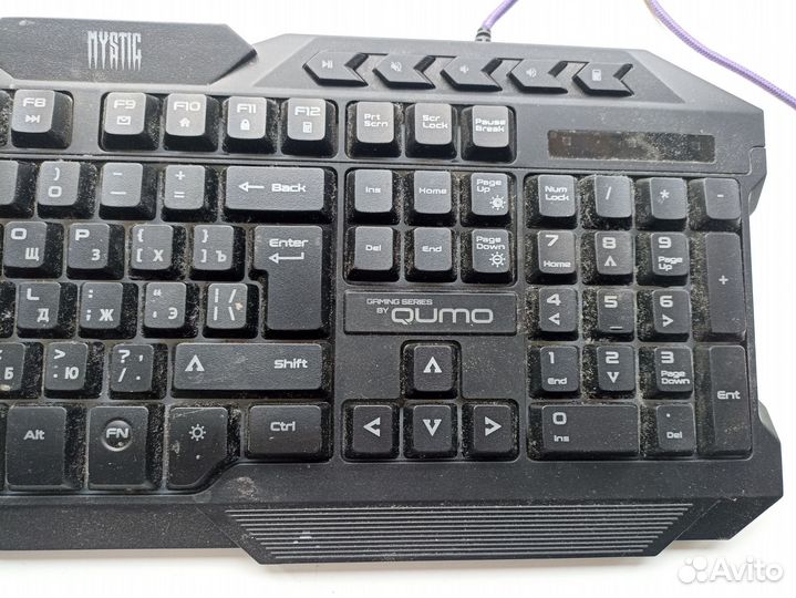 Игровые клавиатура и мышь