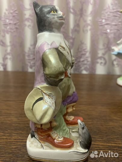 Статуэтка «Кот в сапогах», акз, 60- годы