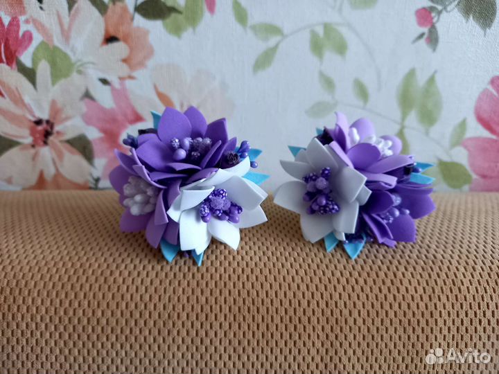 Резиночки для волос, для маленьких школьниц