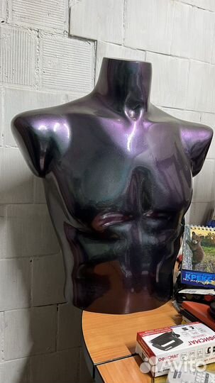 Торс мужской - декоративный (хамелеон)