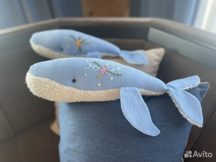 Кит мягкая игрушка