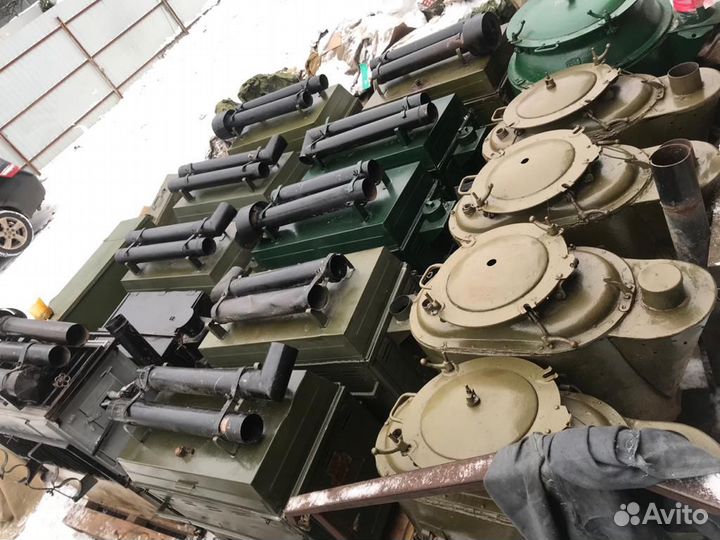 Котел очажный ко-150,кухня полевая очажная армейс