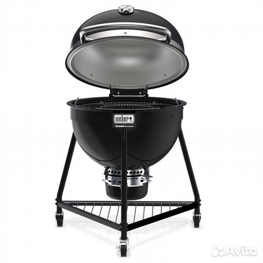 Угольный гриль Weber Summit Kamado E6 черный