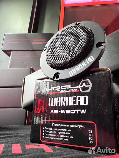 Автоакустика Урал Warhead AS-W30TW