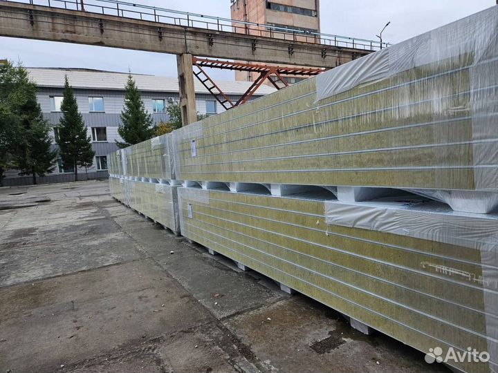 Сэндвич-панели для зданий от 120м2