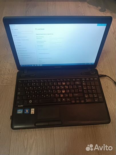 Ноутбук Toshiba c660-1w