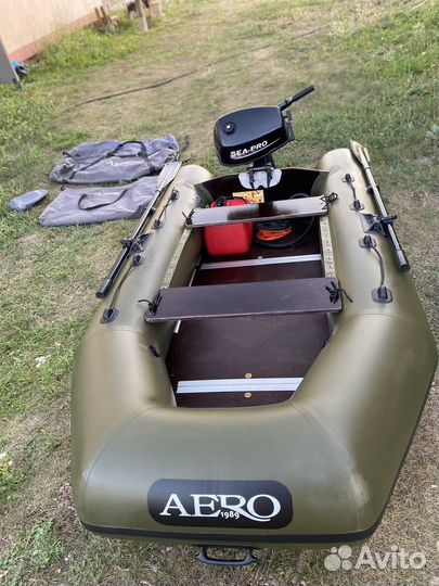 Aero пвх Лодка с мотором