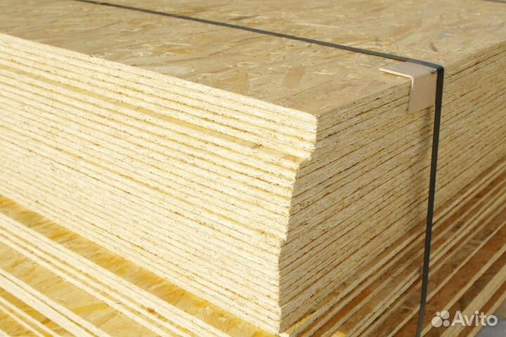 Осб (osb осп-3) 9 мм плита калевала, кроношпан